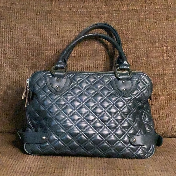 Marc Jacobs Ursula Elise in gunmetal blue color, EUC - Picture 2 of 9
